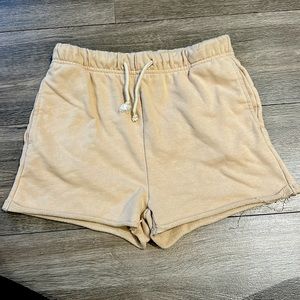 Adika Khaki/ Tan Sweat Shorts